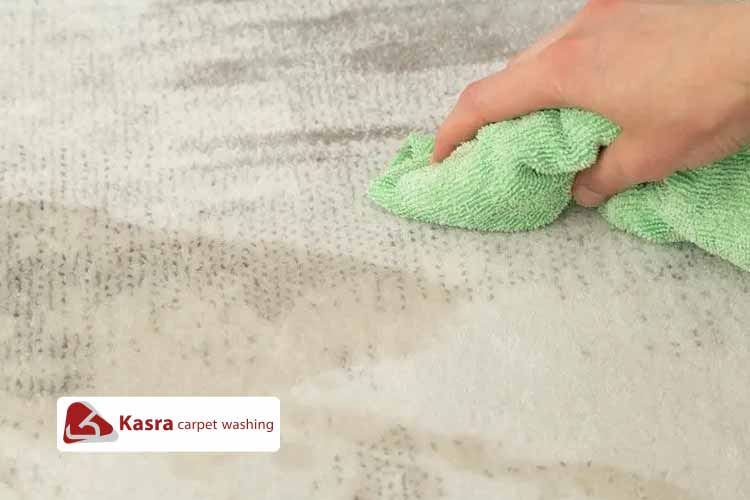 پاک کردن لکه های چربی از روی فرش 