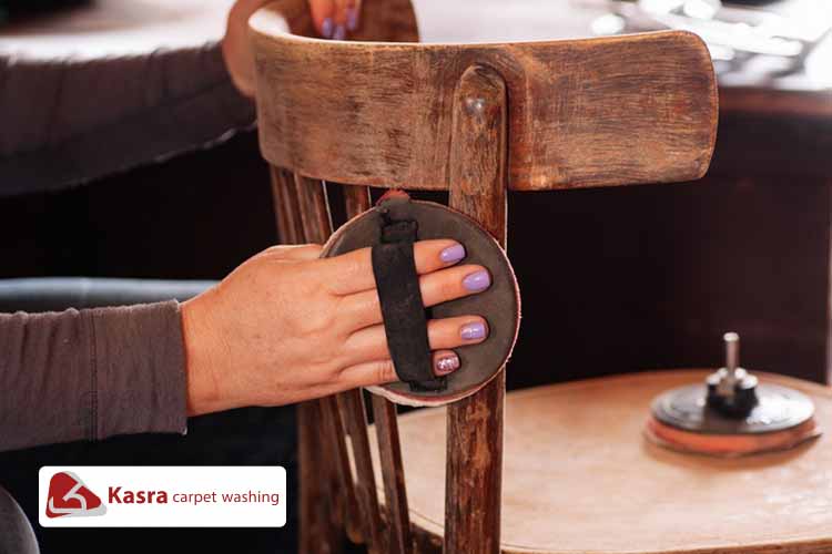 بهتری روش تمیز کردن صندلی چوبی