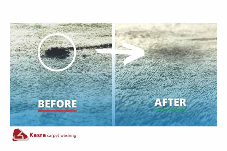 شستن لکه ماژیک از روی فرش