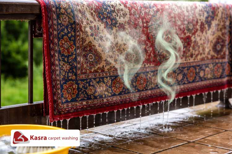 دلایل بو گرفتن فرش بعد از شستشو