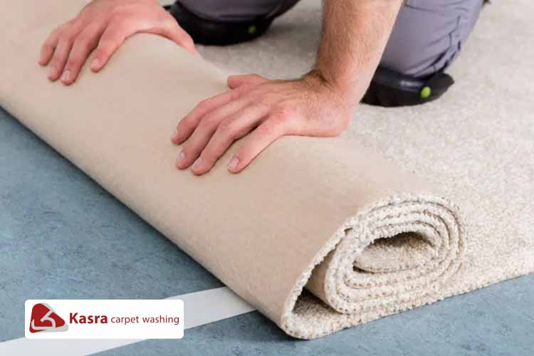 بو گرفتن فرش بعد از شستشو