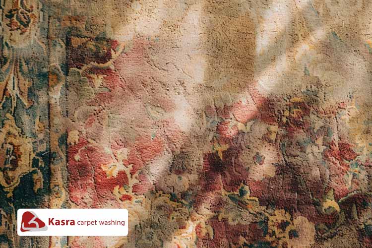 رنگ پریدگی فرش