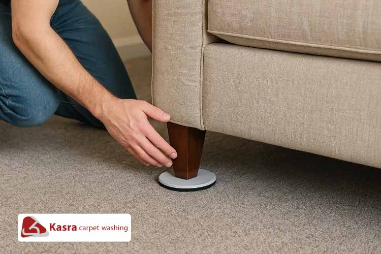 روش‌های رفع جای پایه مبل از روی فرش